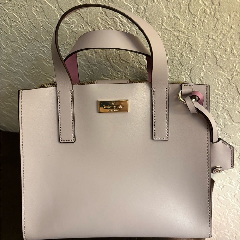 Kate Spade Pink Satchel Bag with Structured Design